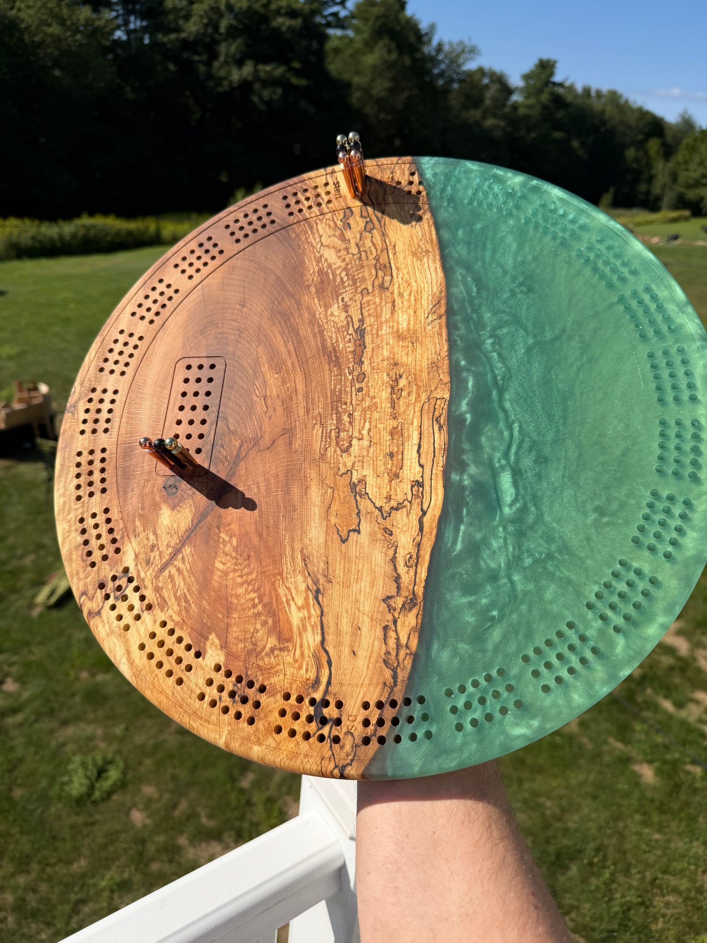 Cribbage: Deluxe Large Round #10