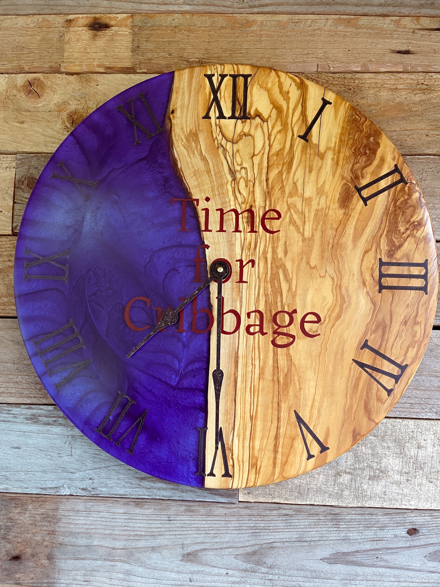 Custom 18" Clock