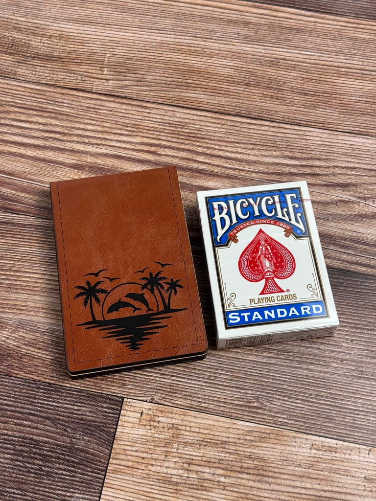Folding Cribbage Board - Entering Boston