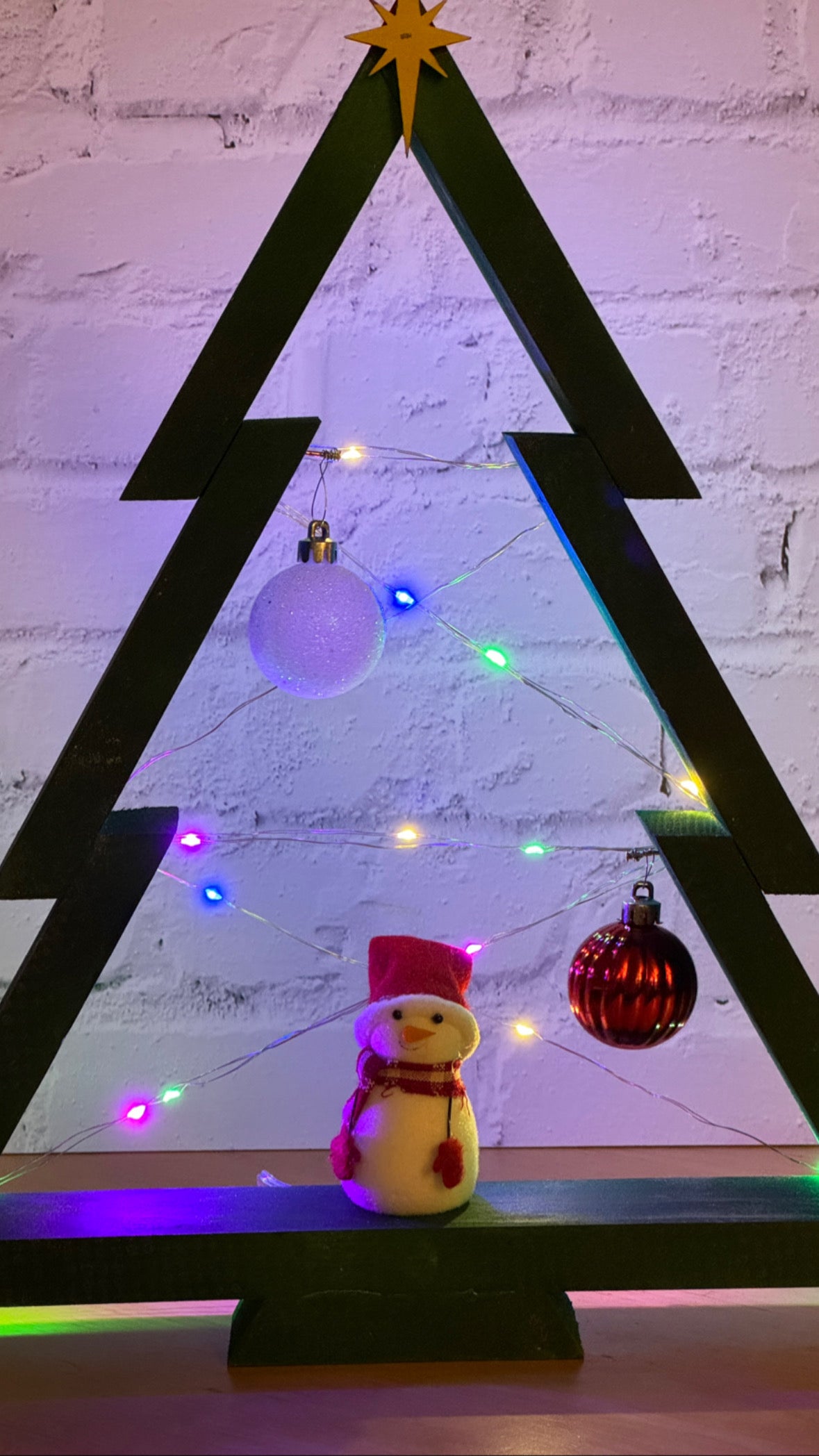 Large open Christmas Tree