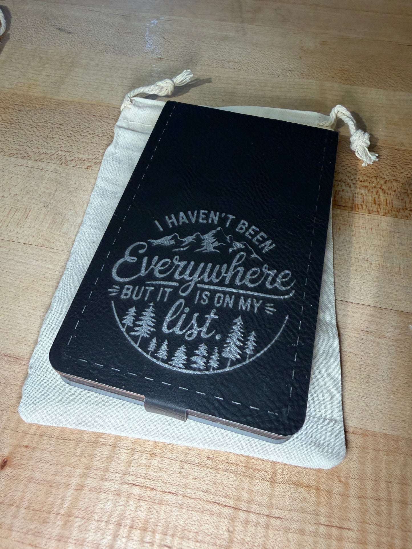 Folding Cribbage Board - Haven’t Been Everywhere