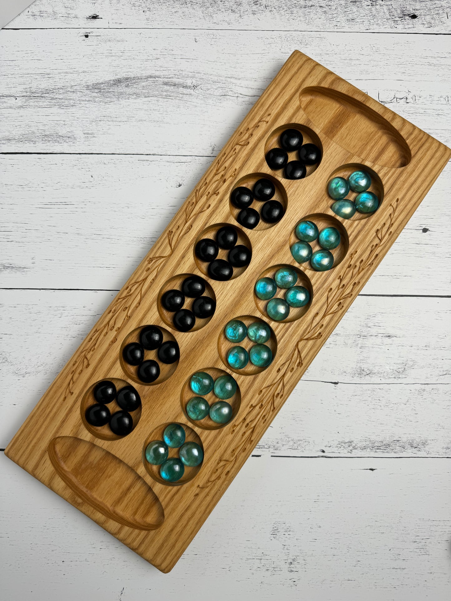 Hardwood Mancala Board (Ivy series)