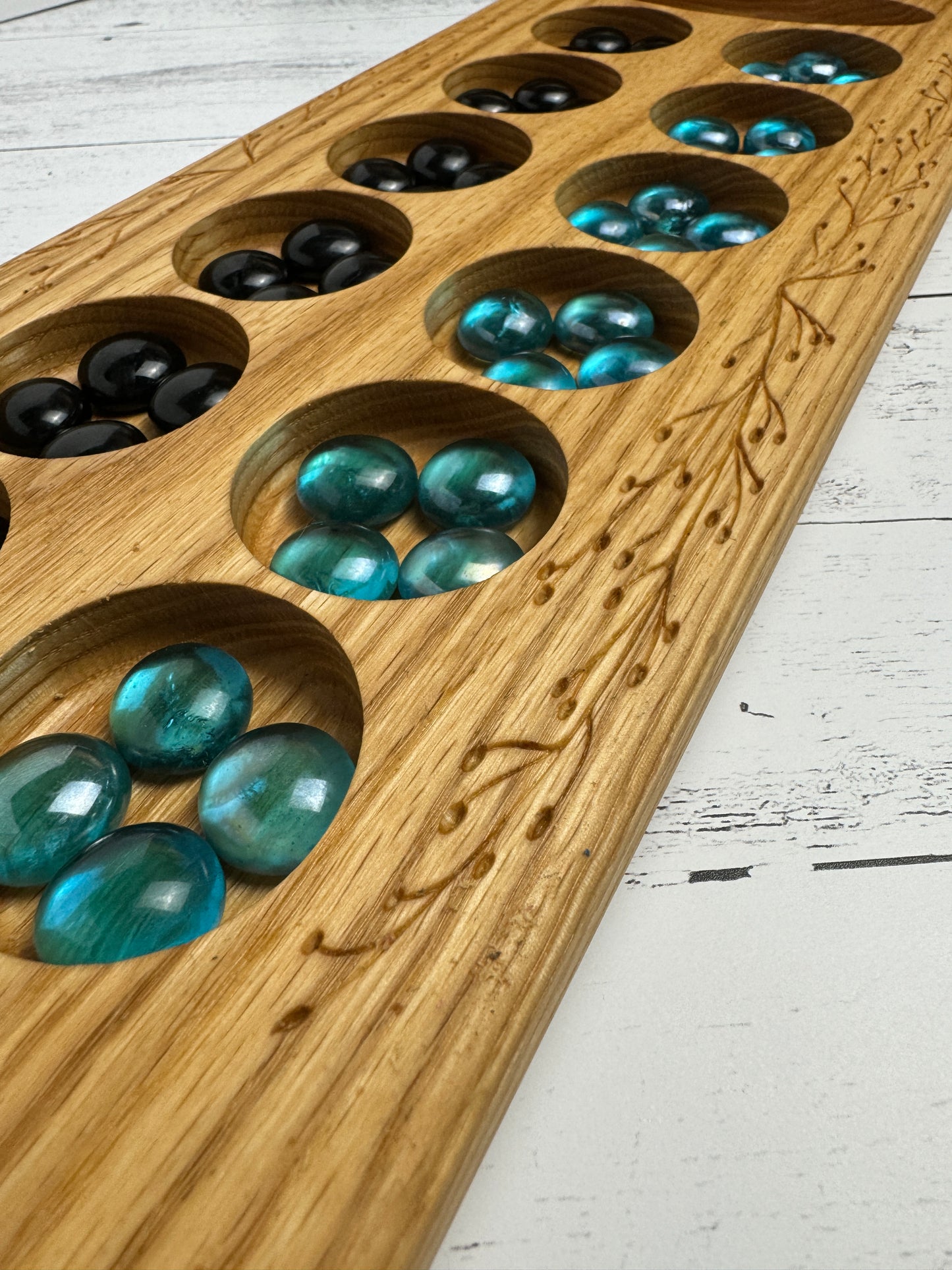 Hardwood Mancala Board (Ivy series)