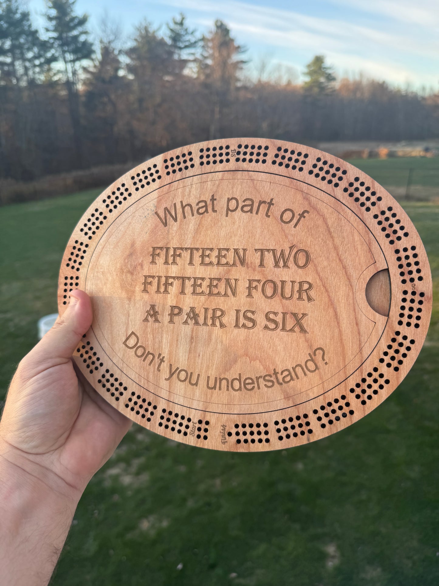 Cribbage: “Fifteen Two”