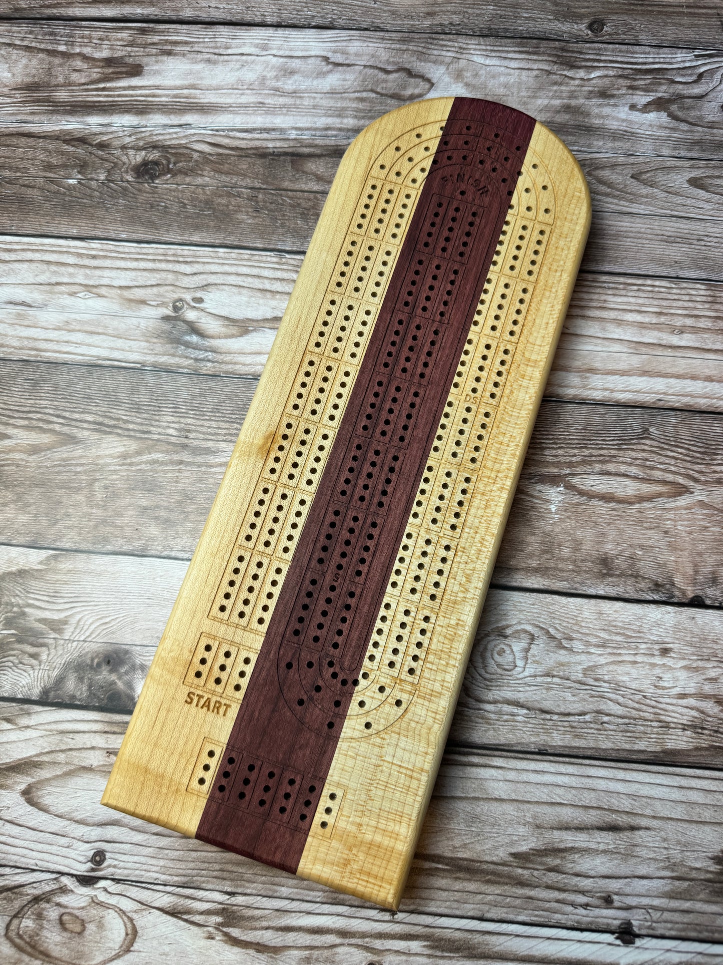 Medium Cribbage Board 28