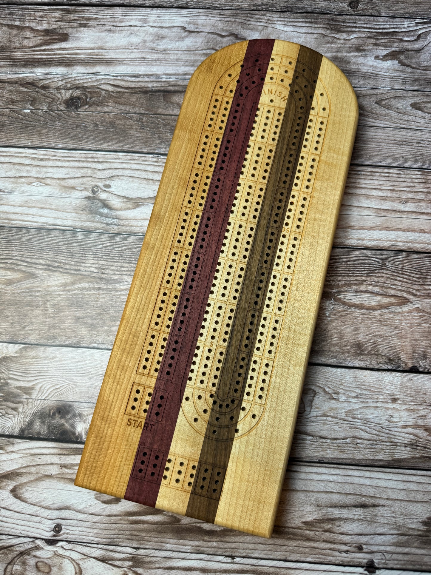 Medium Cribbage Board 33