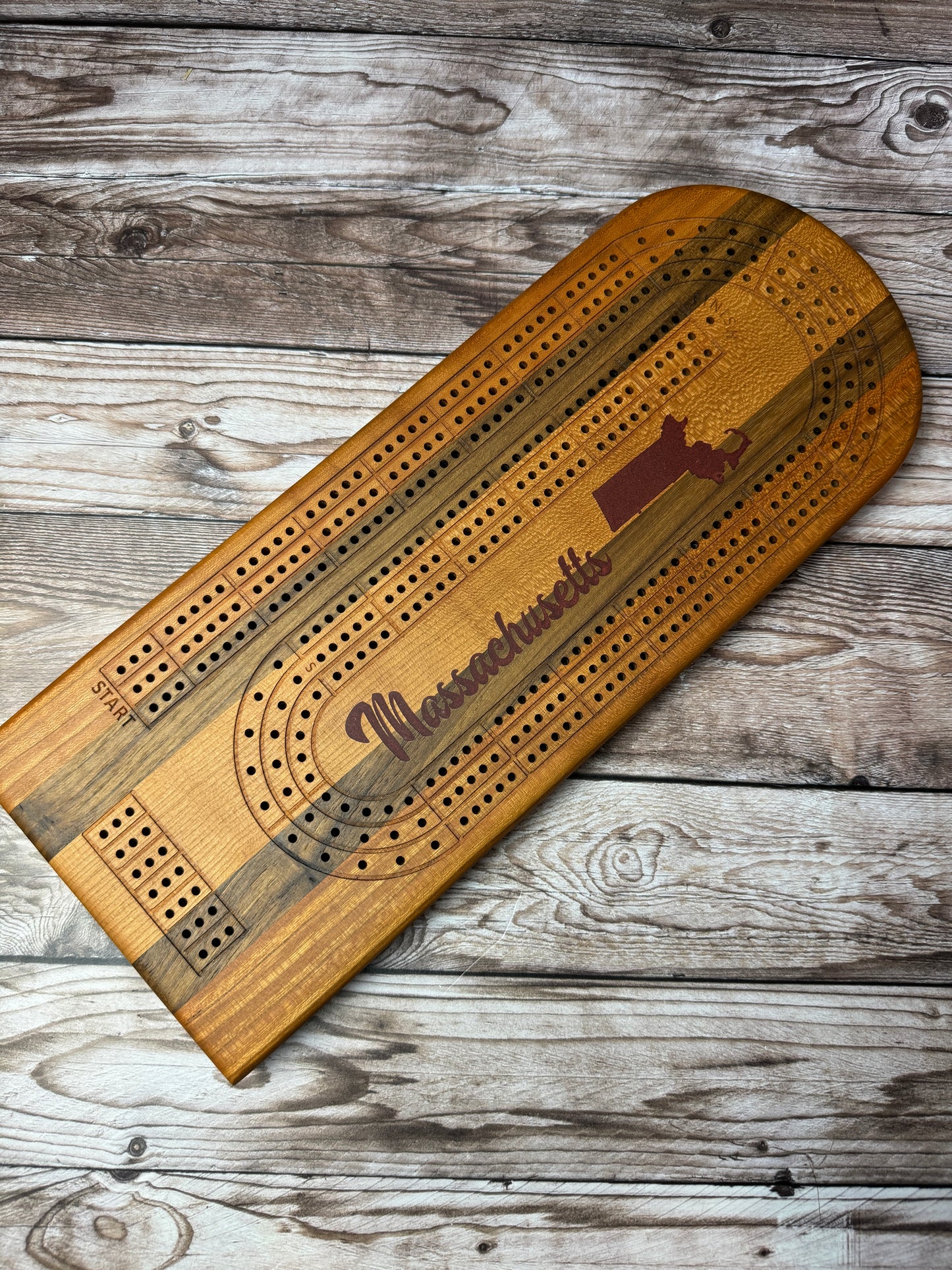Large Cribbage Board #1