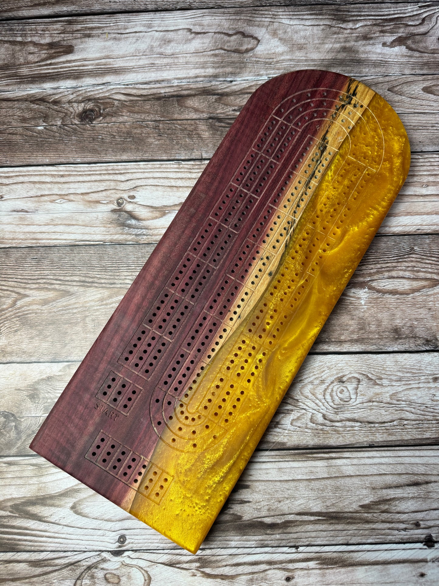 Large Cribbage Board #2