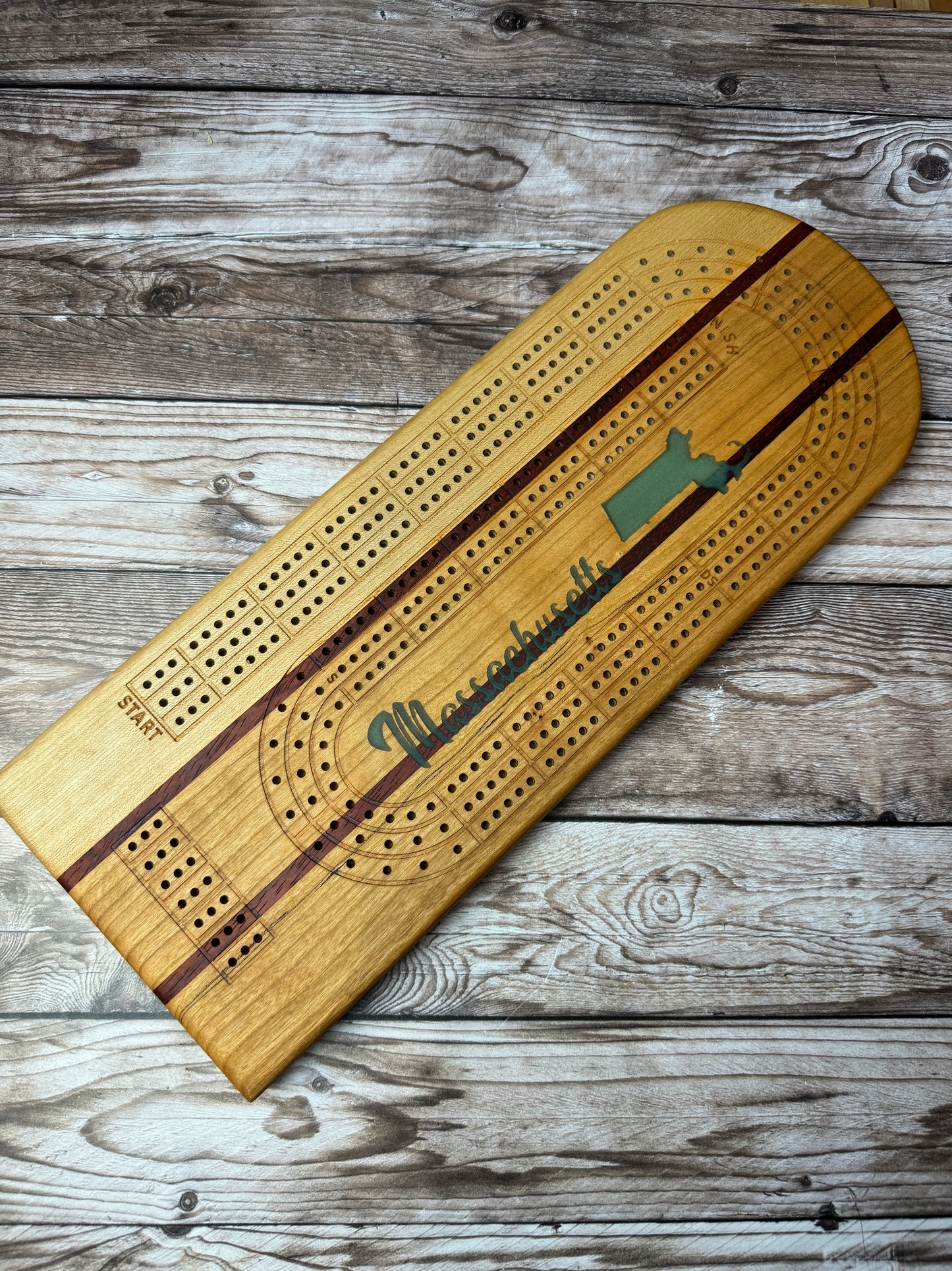 Large Cribbage Board #5