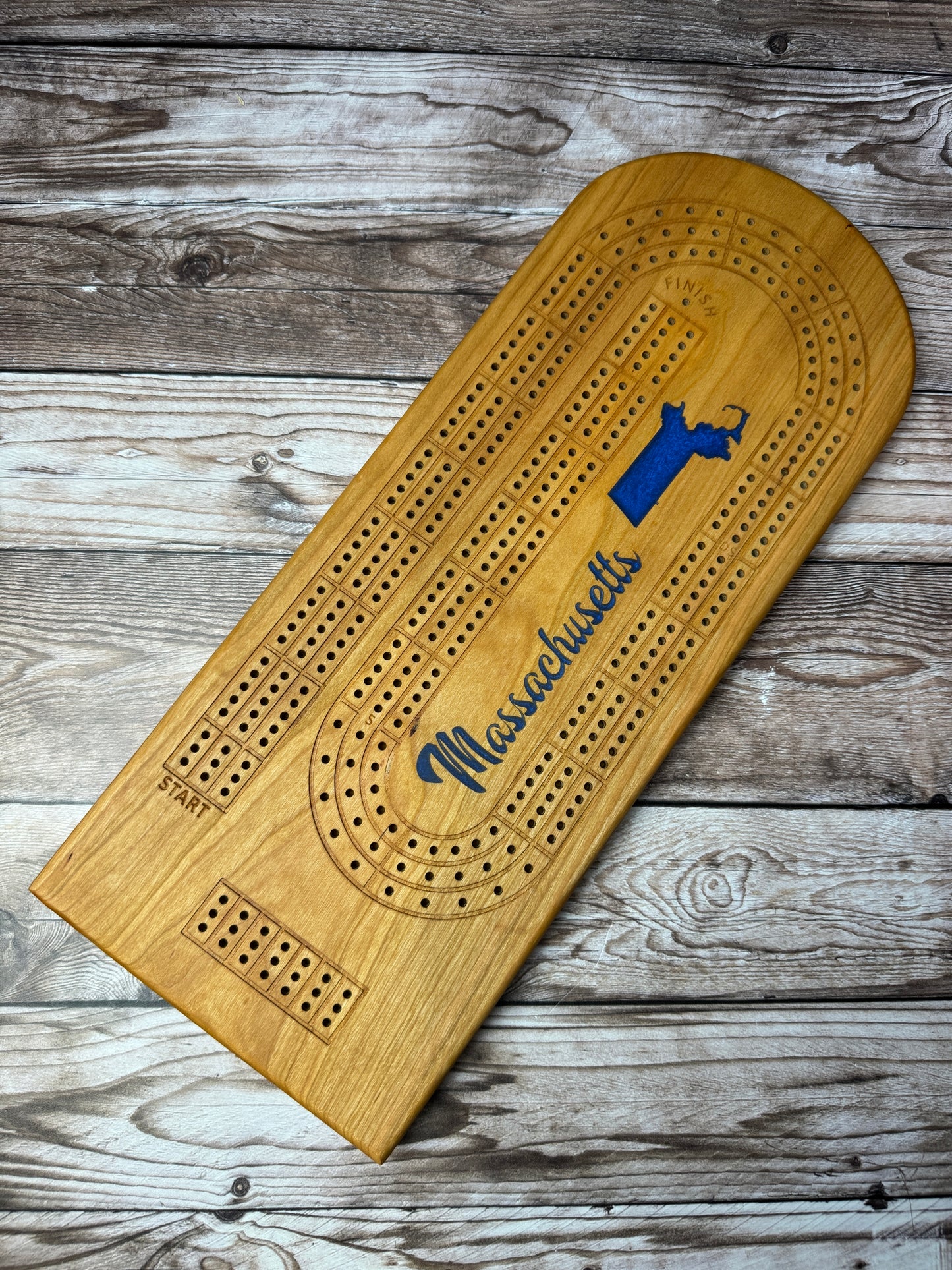 Large Cribbage Board #14