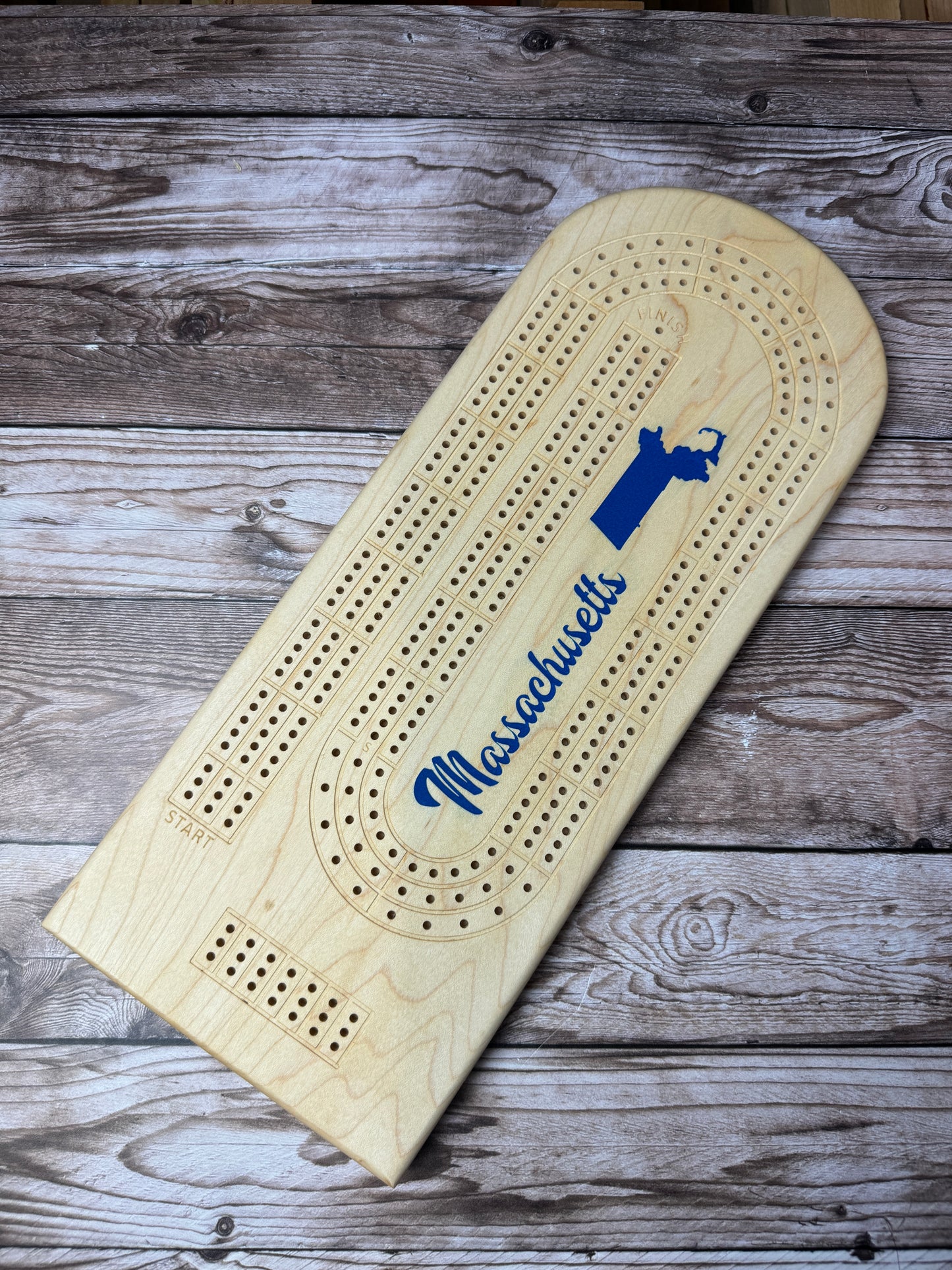 Large Cribbage Board #18