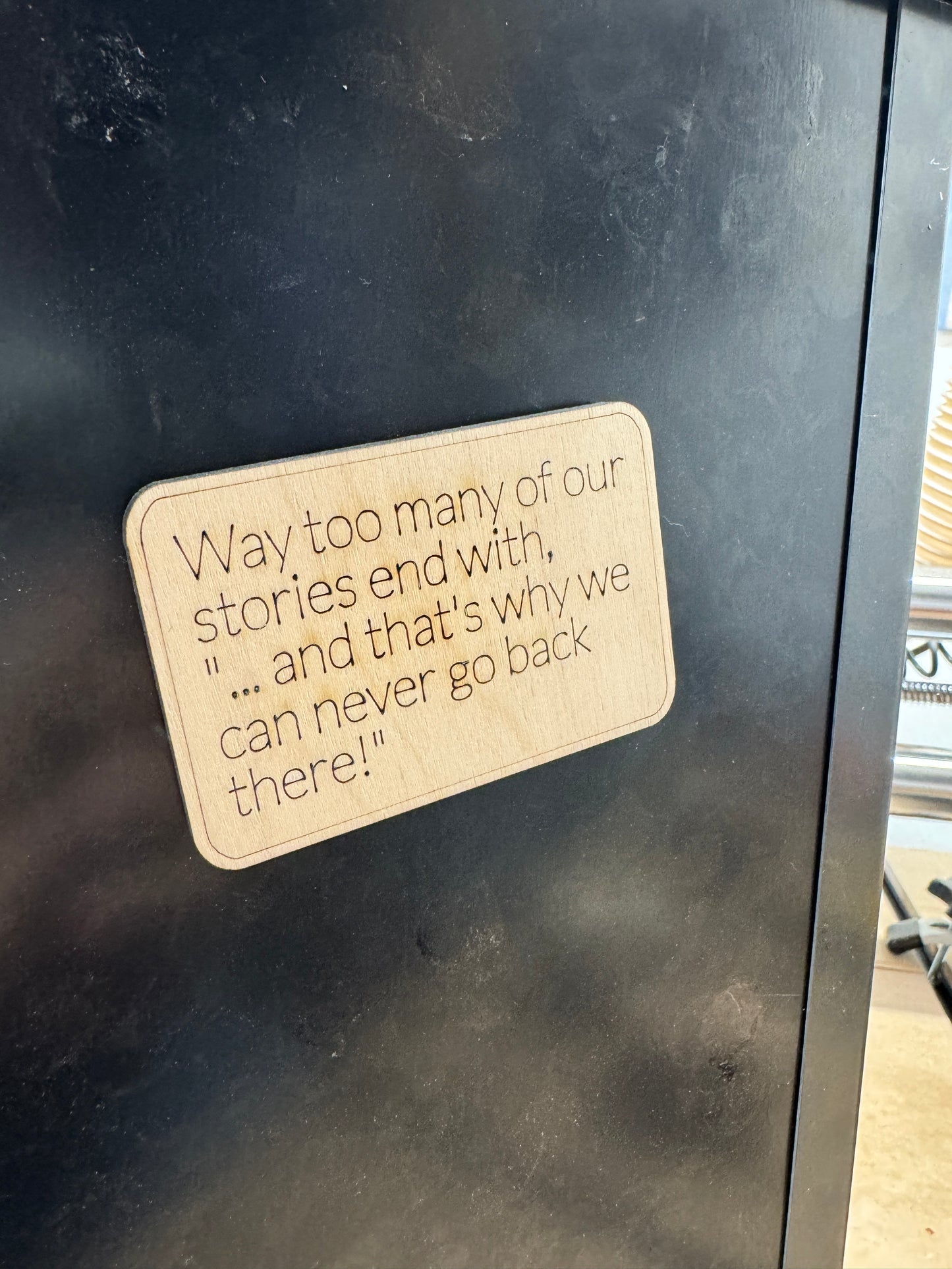Snarky fridge magnets