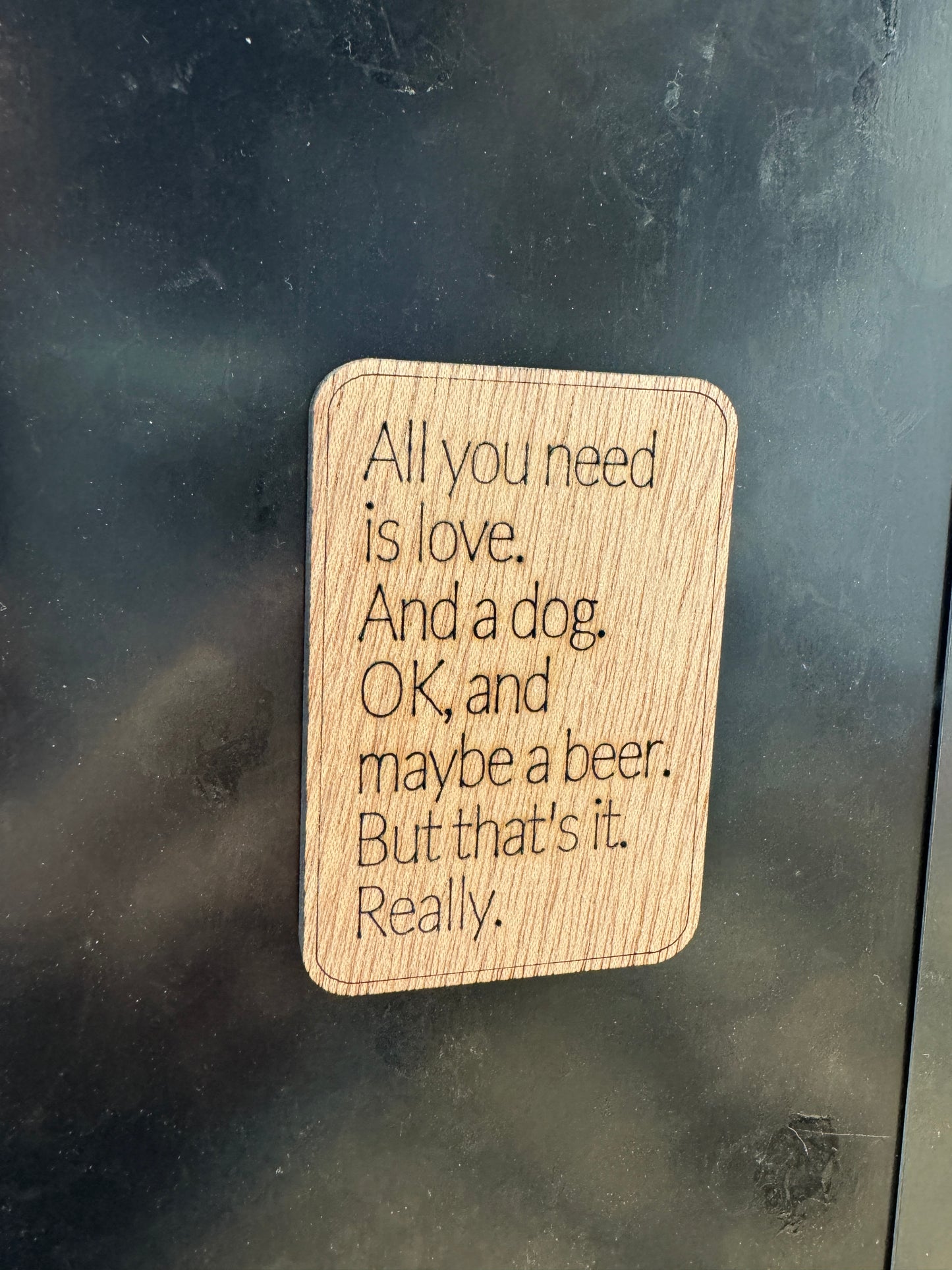 Snarky fridge magnets