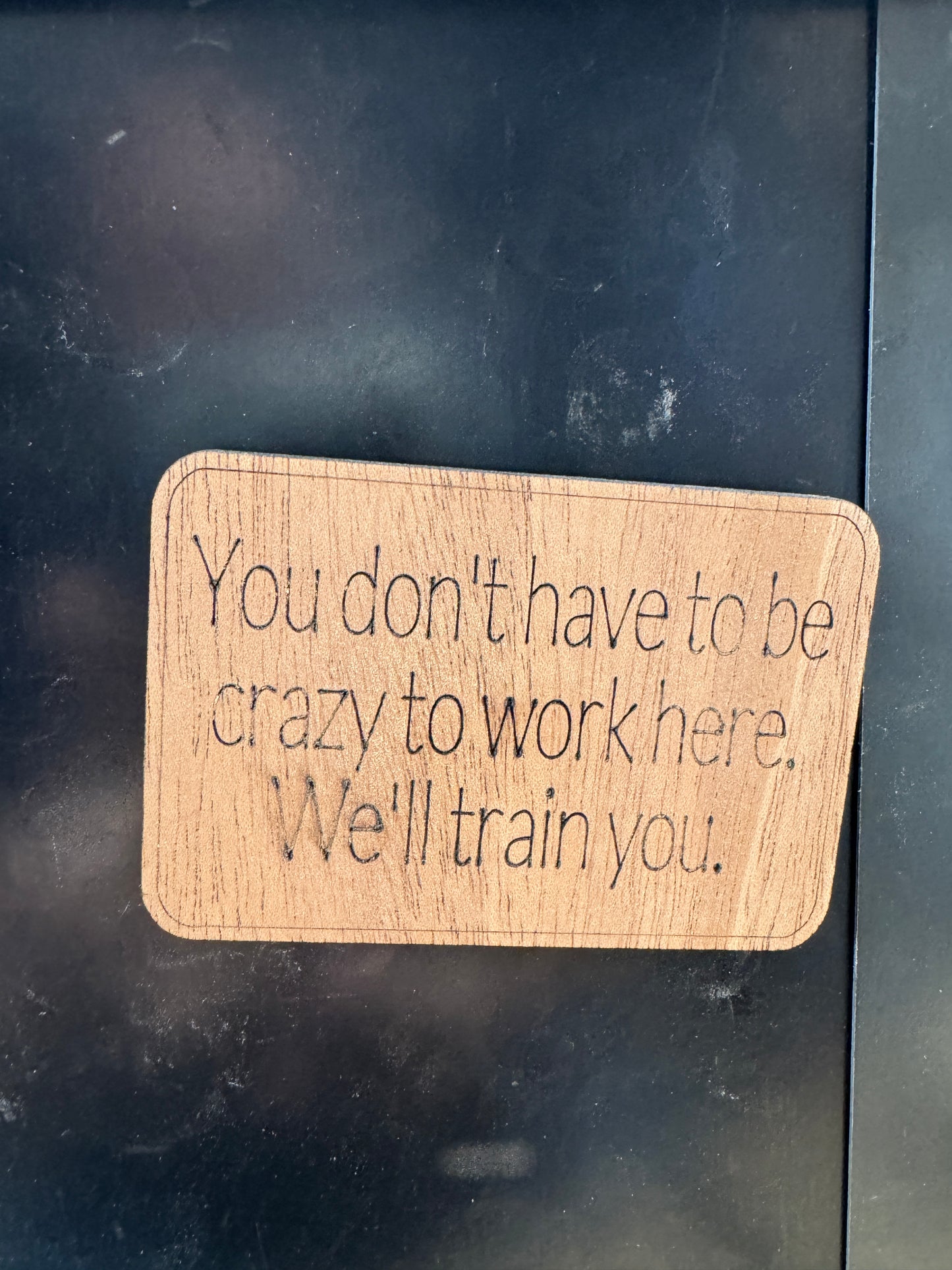 Snarky fridge magnets