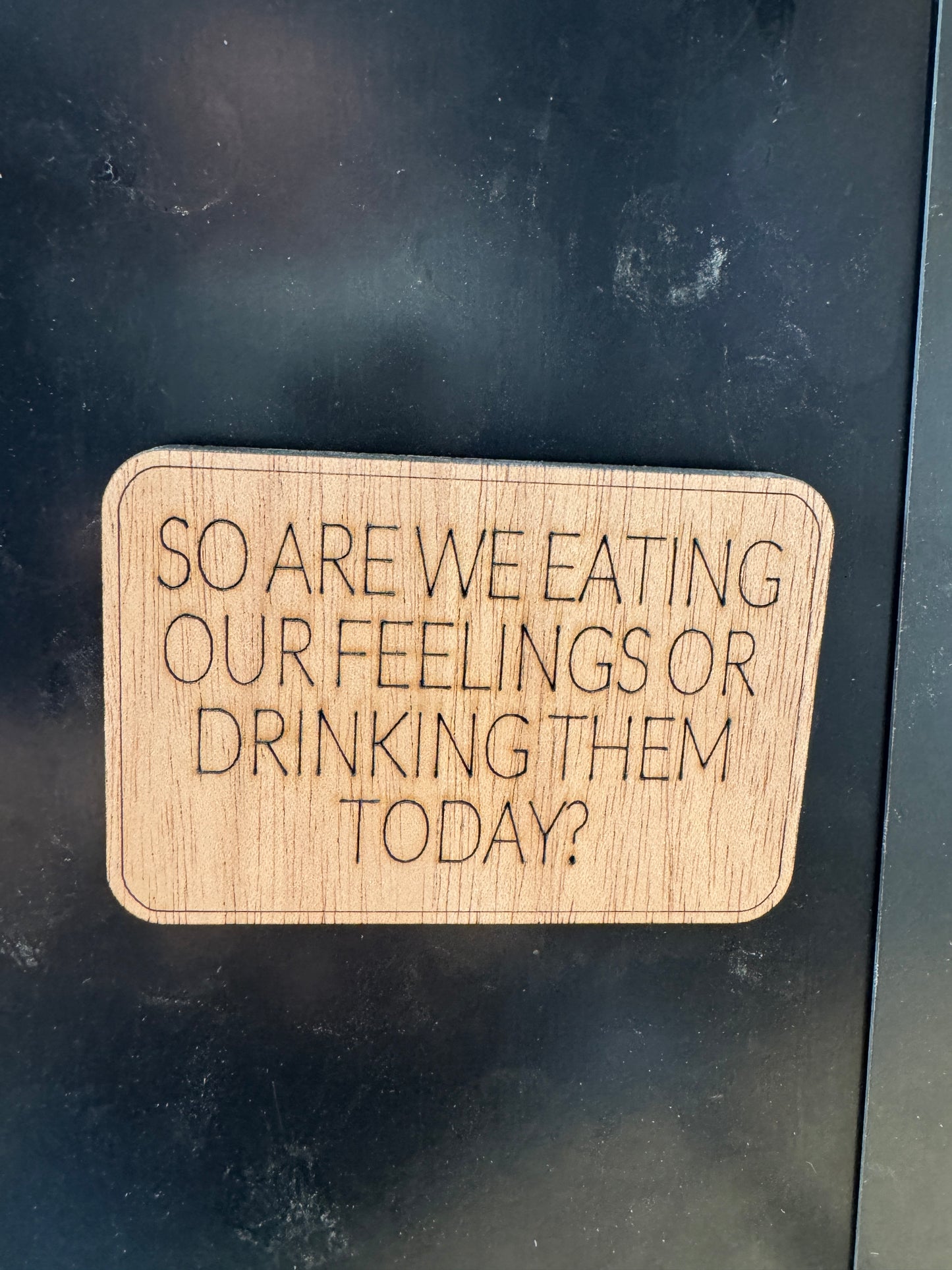 Snarky fridge magnets