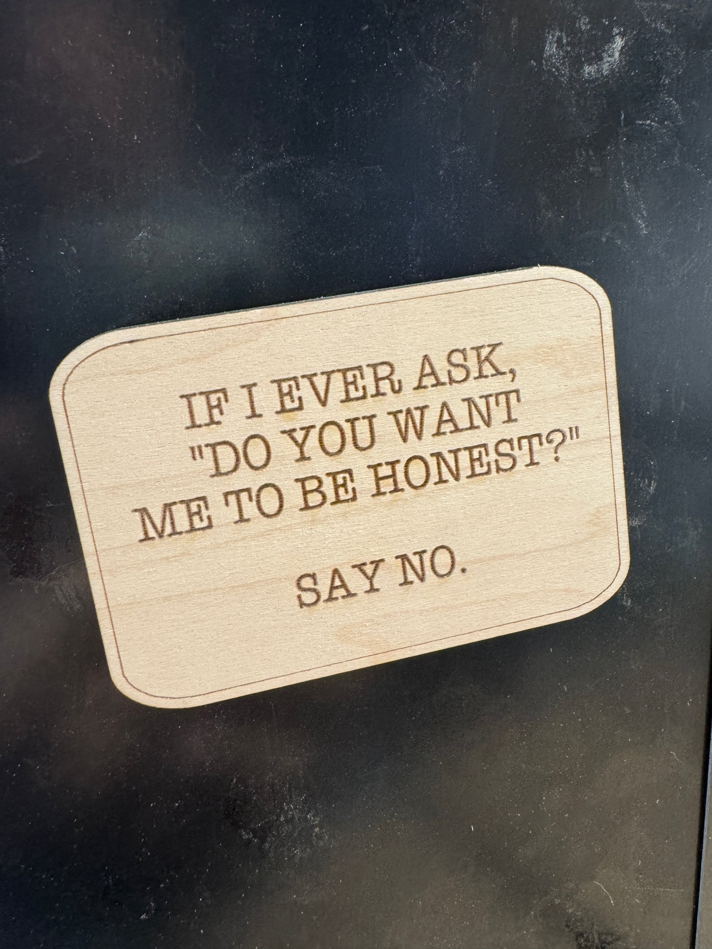Snarky fridge magnets