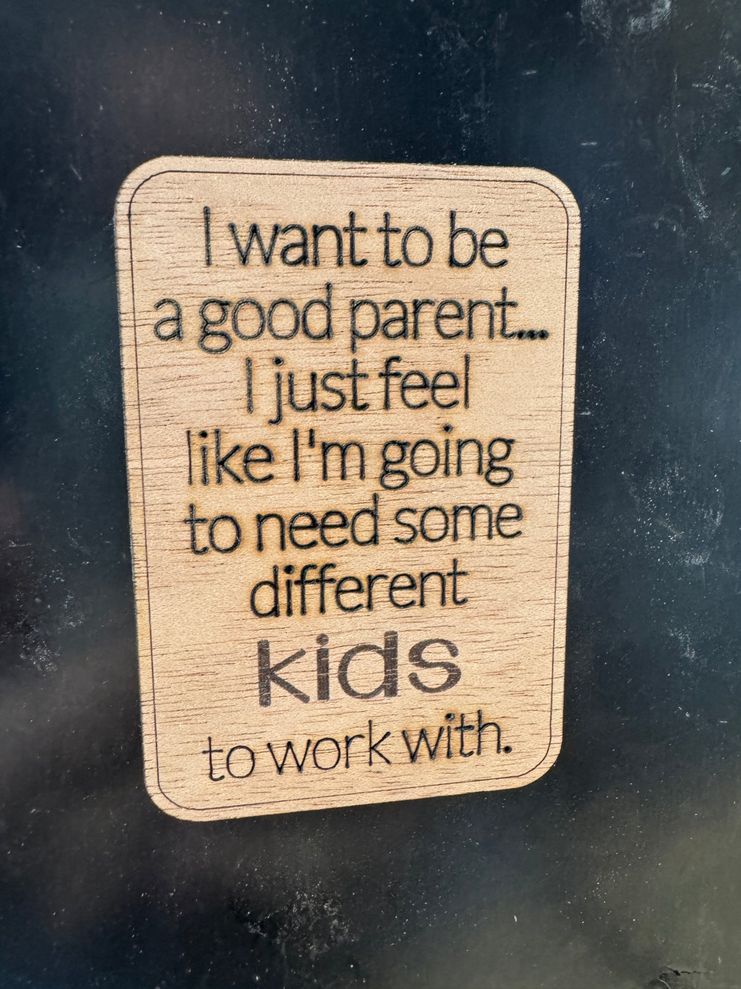 Snarky fridge magnets