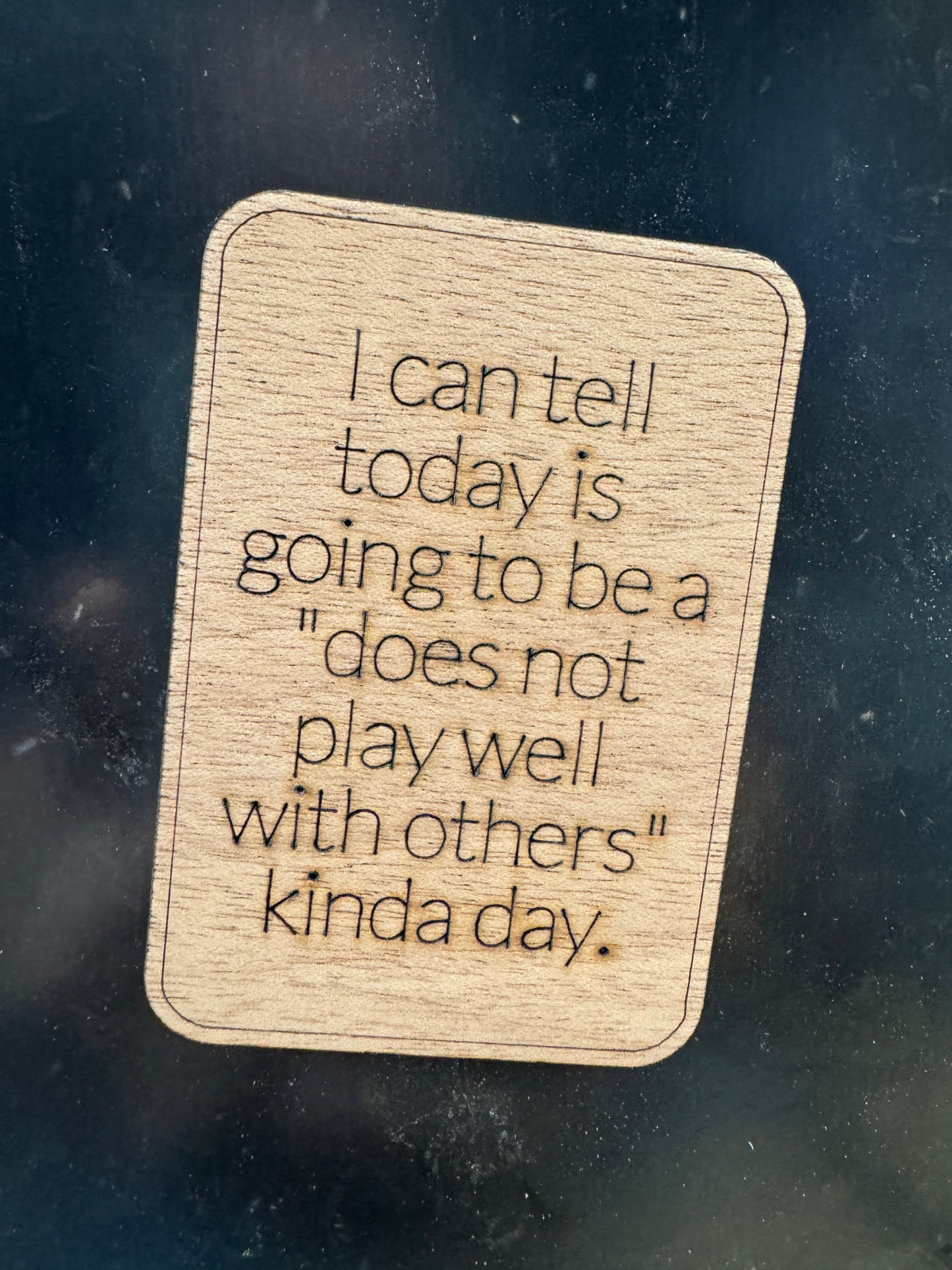 Snarky fridge magnets