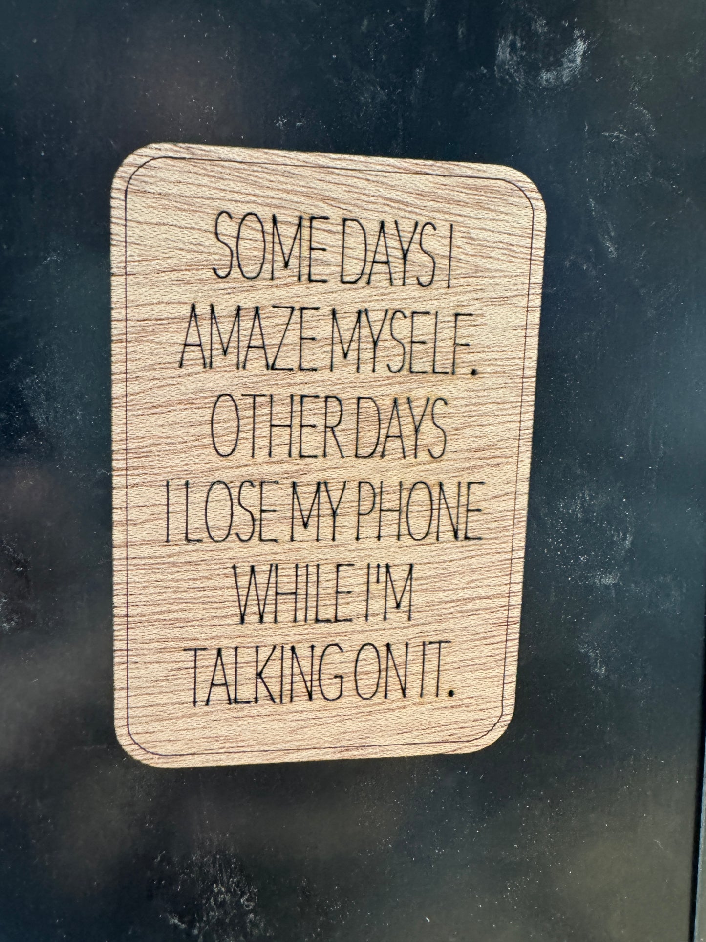 Snarky fridge magnets
