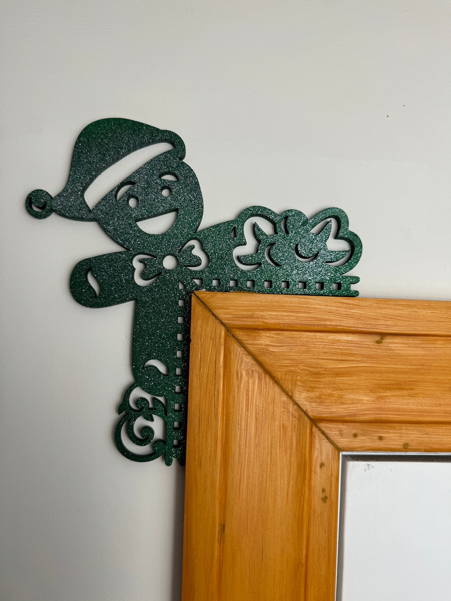 Christmas door frame accents