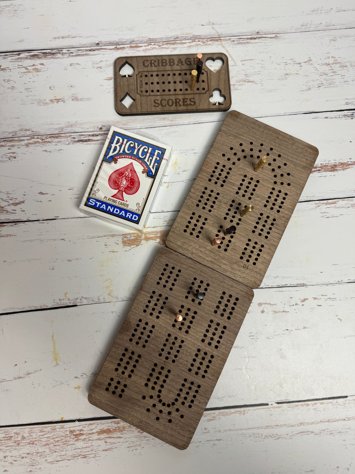 Cribbage score board