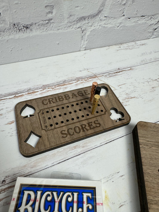 Cribbage score board