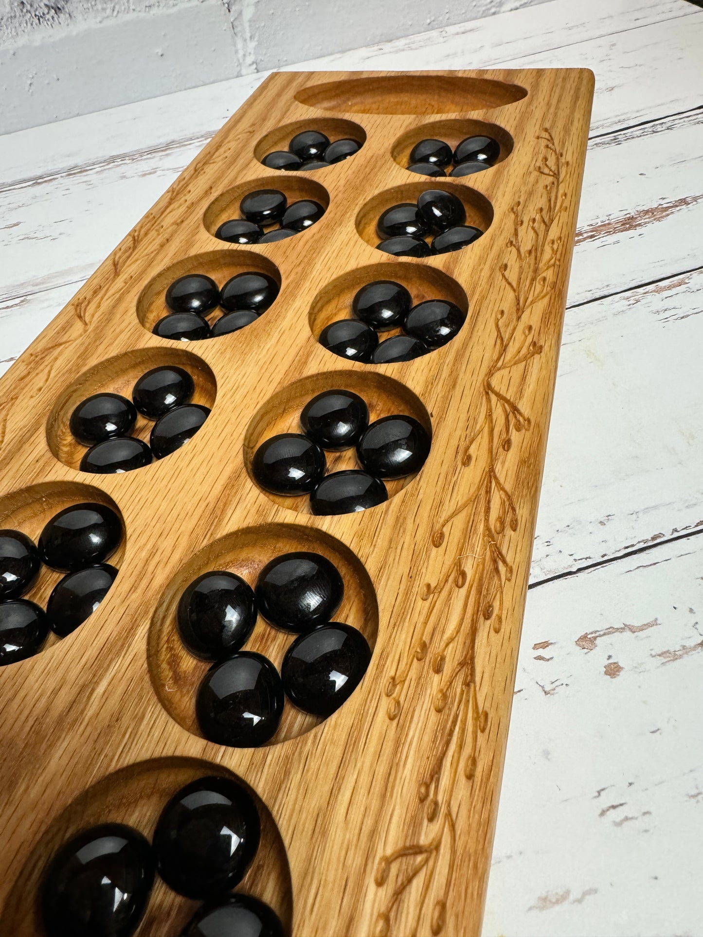 Hardwood Mancala Board (Ivy series)