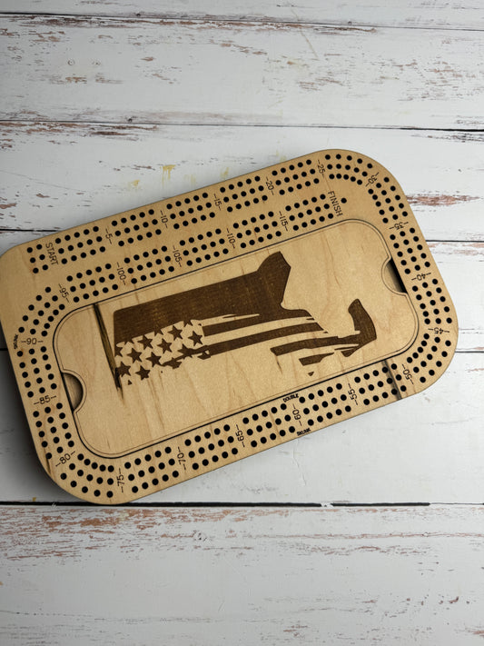 Cribbage: MA Flag
