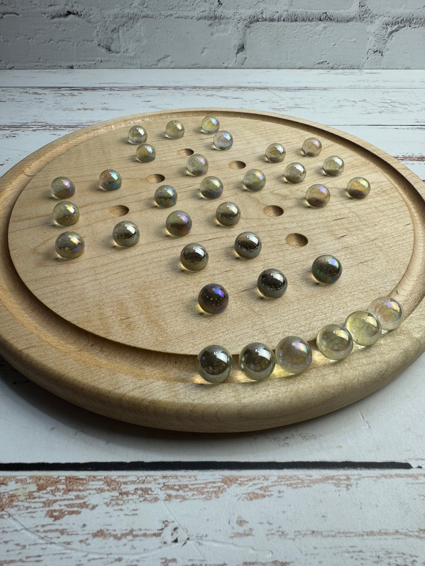 Premium Marble Solitaire
