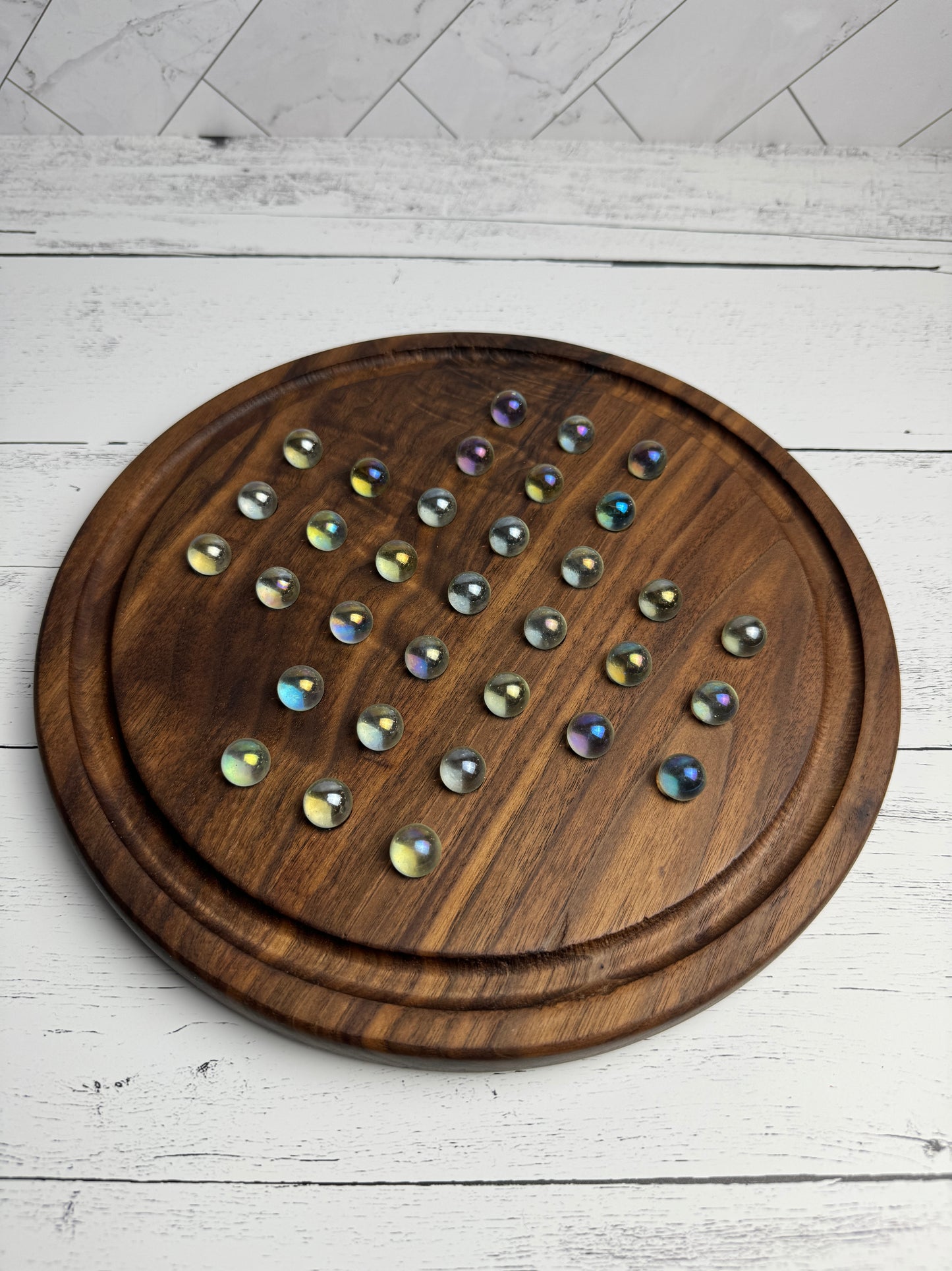 Premium Marble Solitaire