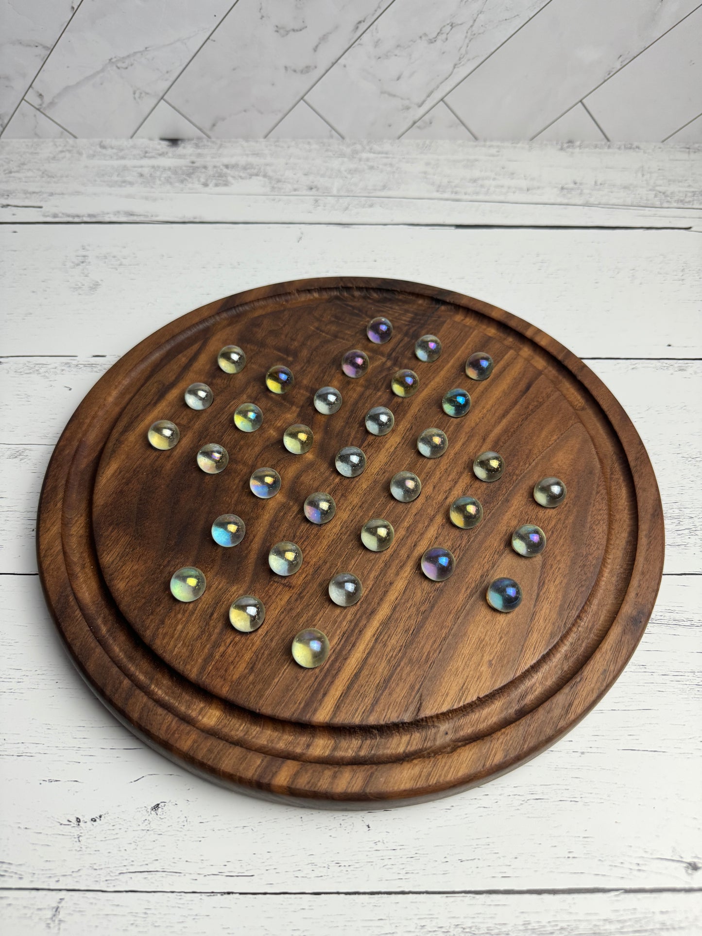 Premium Marble Solitaire