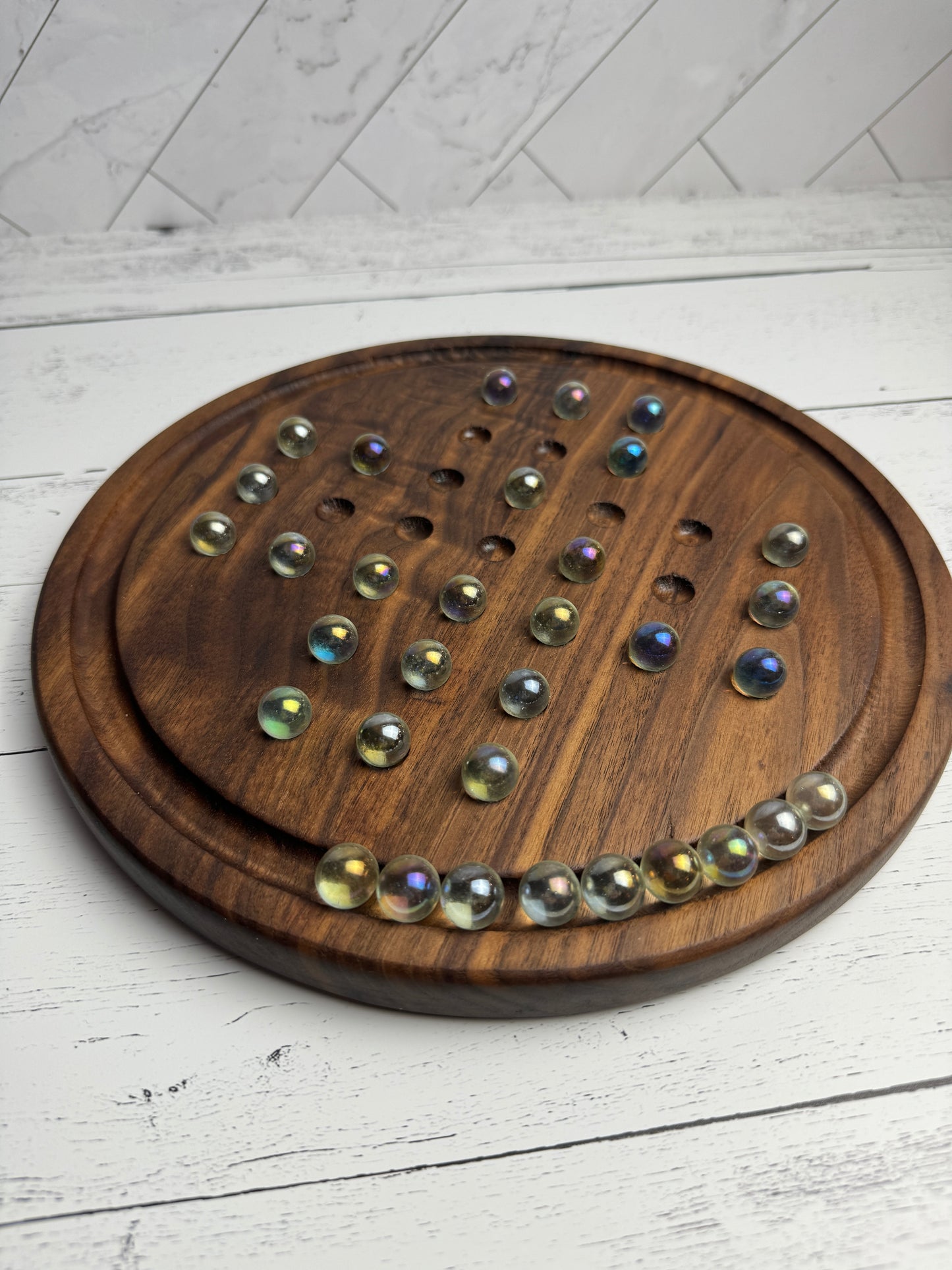 Premium Marble Solitaire