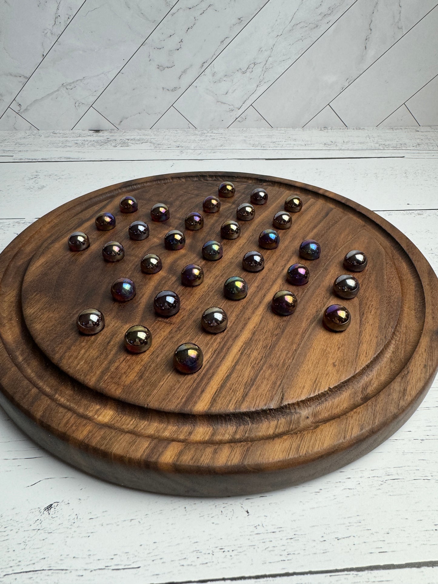 Premium Marble Solitaire