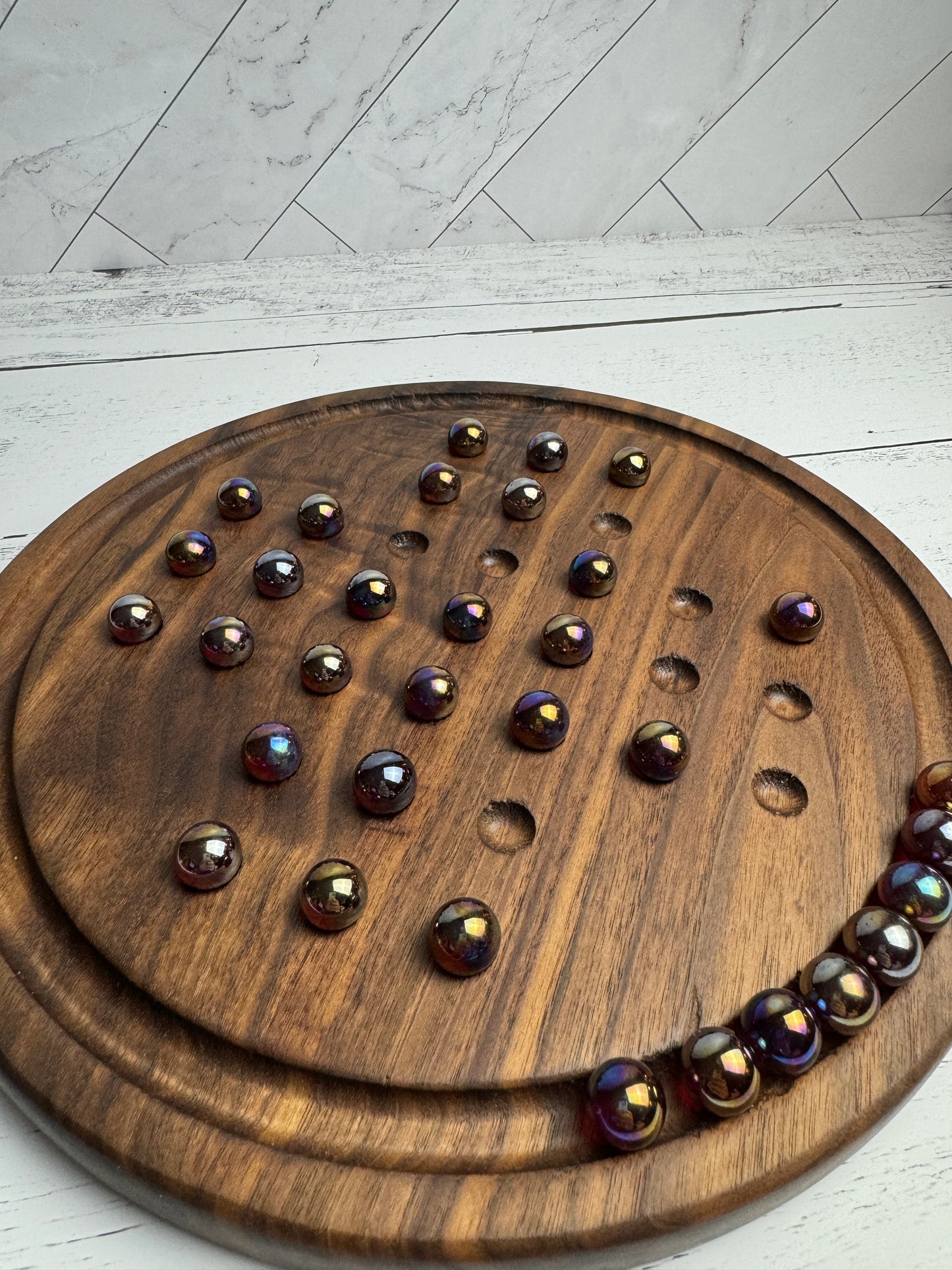 Premium Marble Solitaire