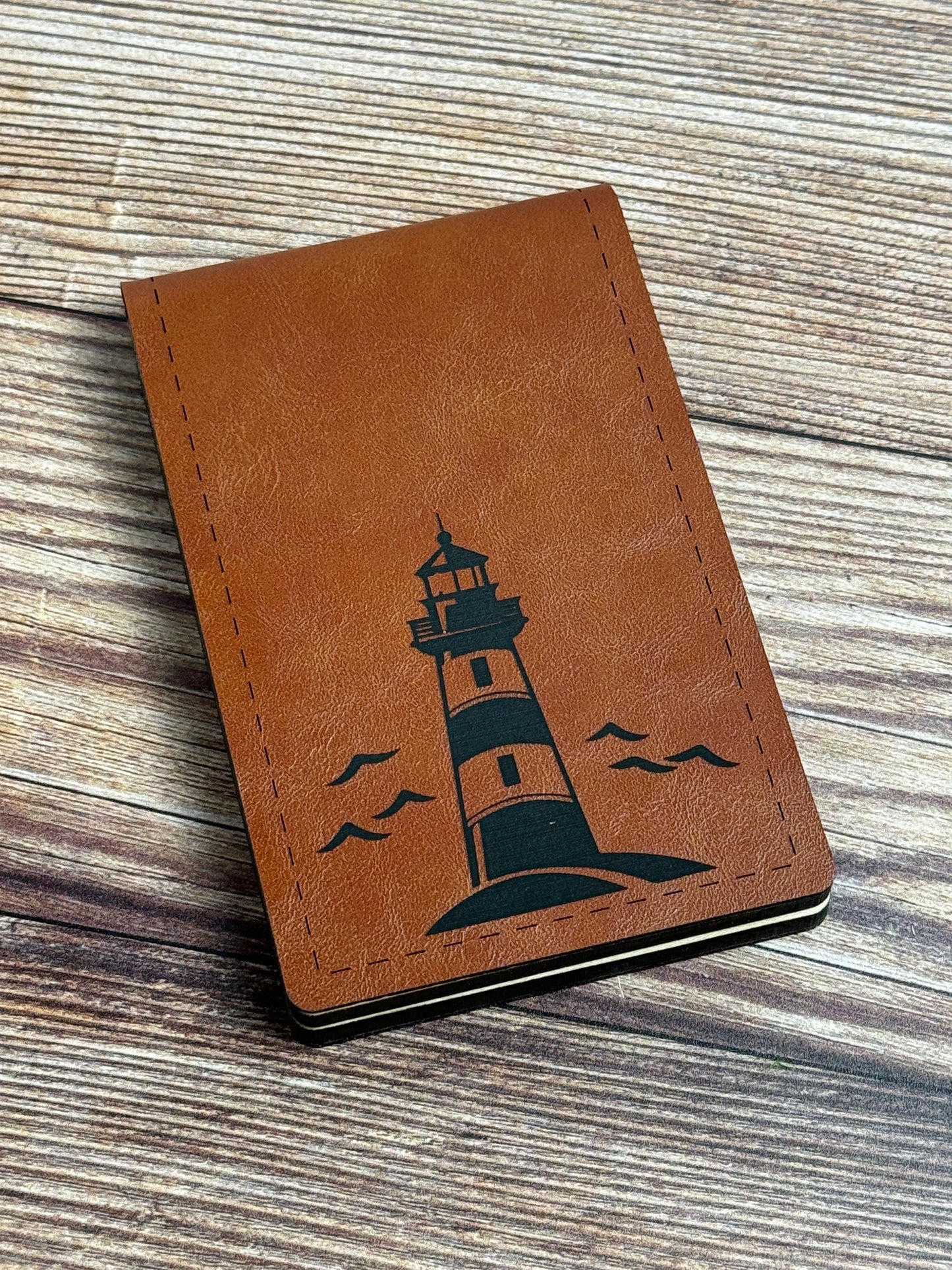 Folding Cribbage Board - Lighthouse