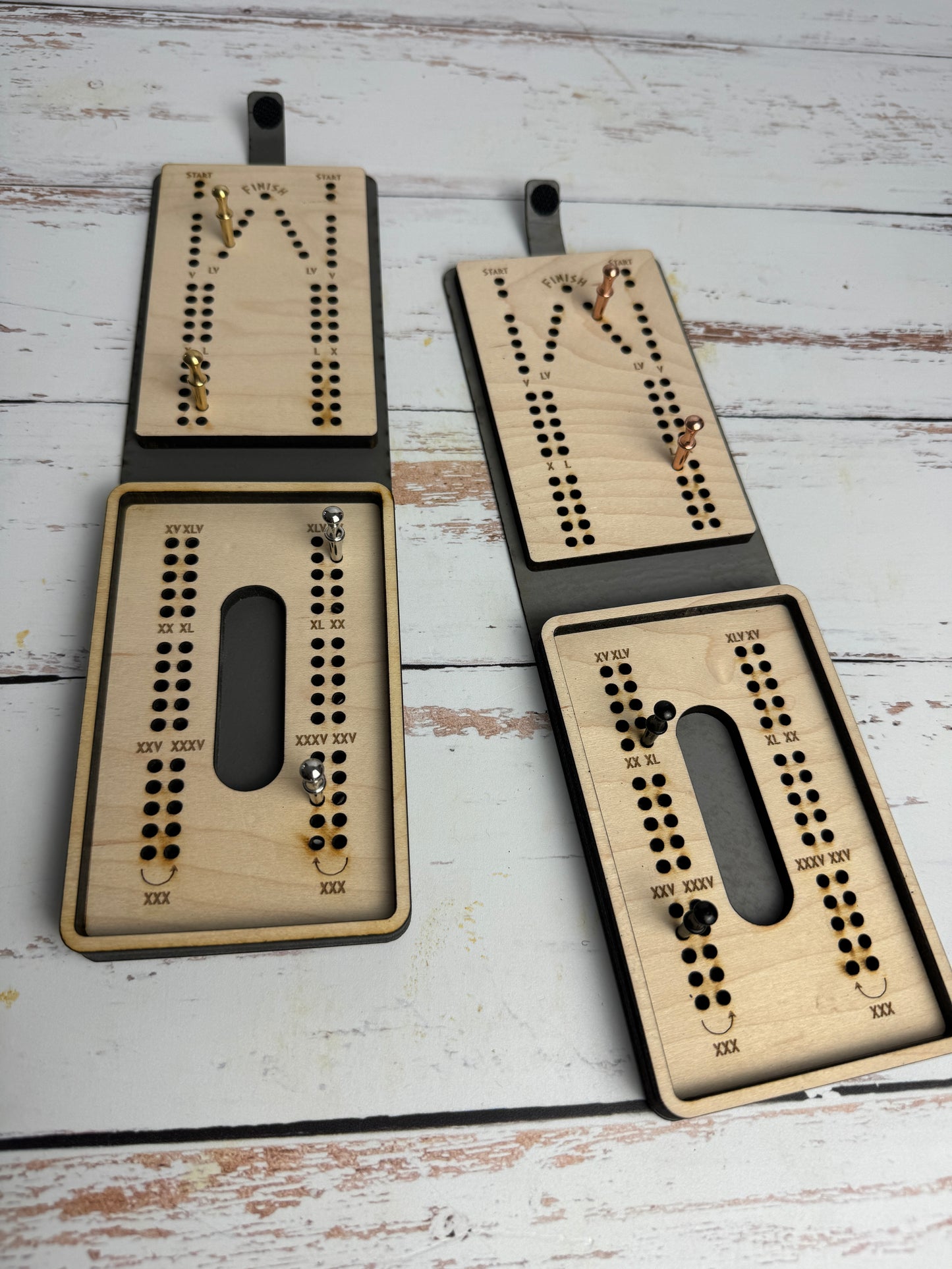 Folding Cribbage Board - Lighthouse