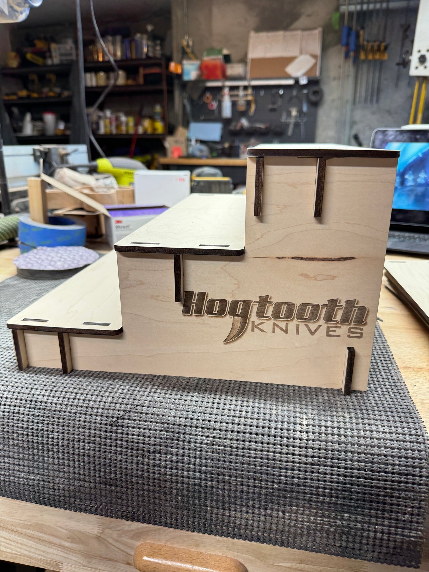 3 Shelf display stand