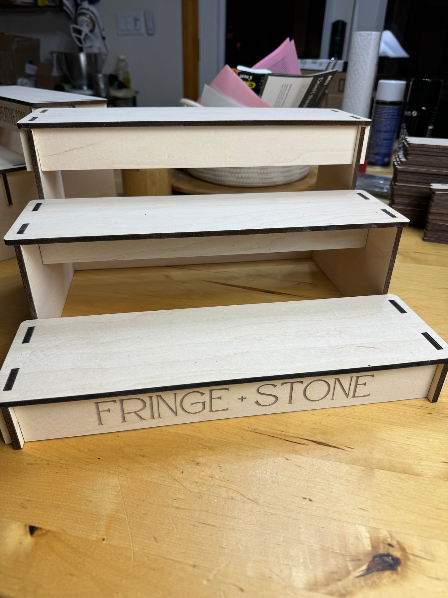 3 Shelf display stand