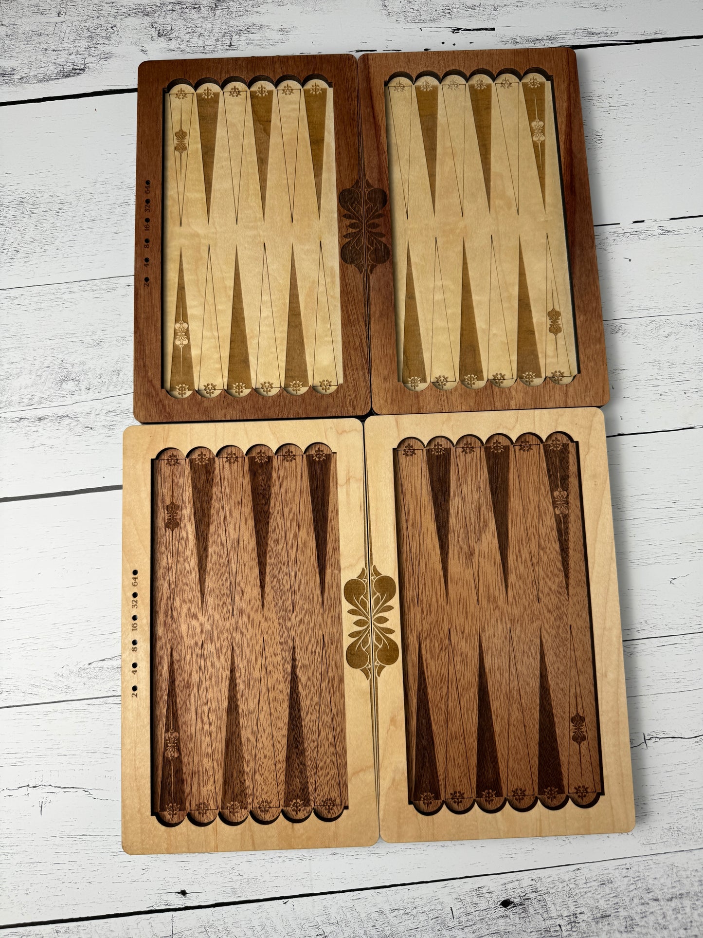 Travel Backgammon - Distressed Flag MA Cover