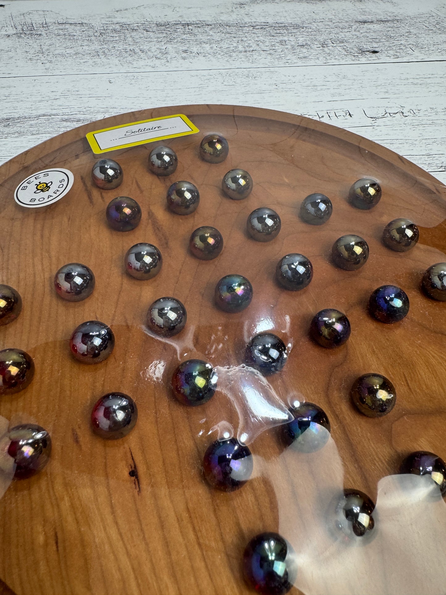 Premium Marble Solitaire