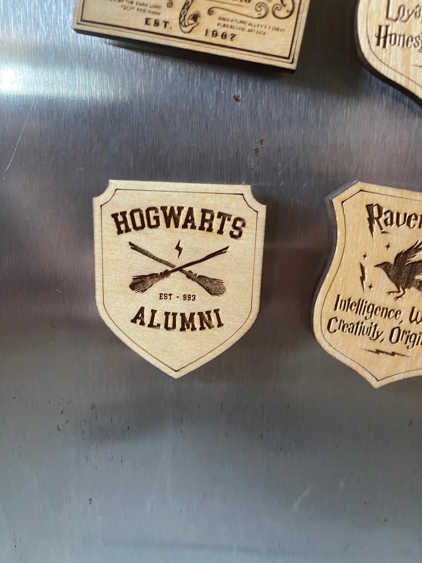 Wizarding World fridge magnets