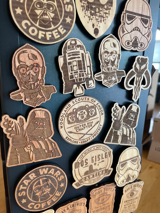 Star Wars fridge magnets