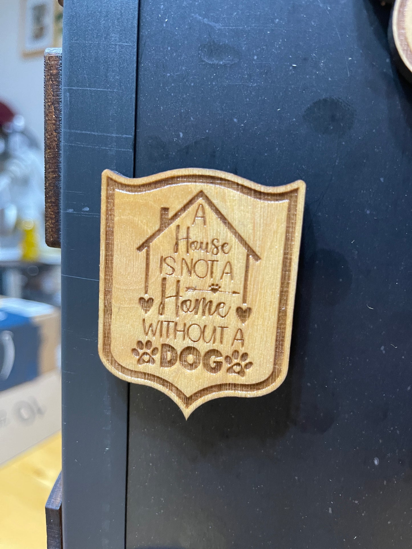 Pet themed fridge magnets