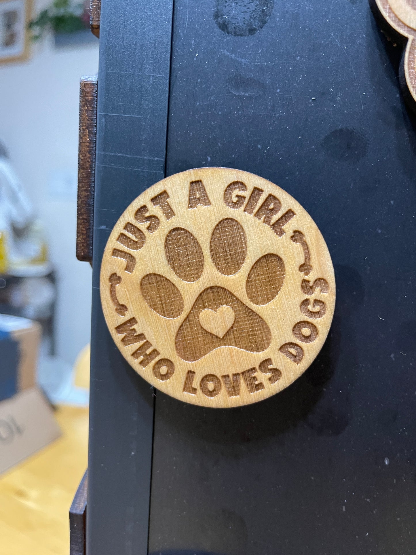 Pet themed fridge magnets