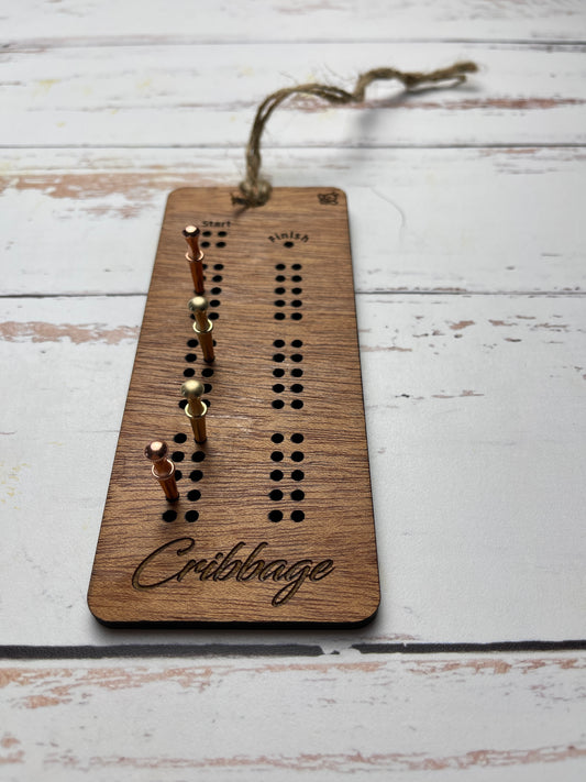 Pocket Cribbage Board