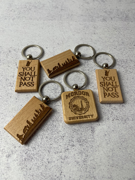 Middle Earth Keyrings