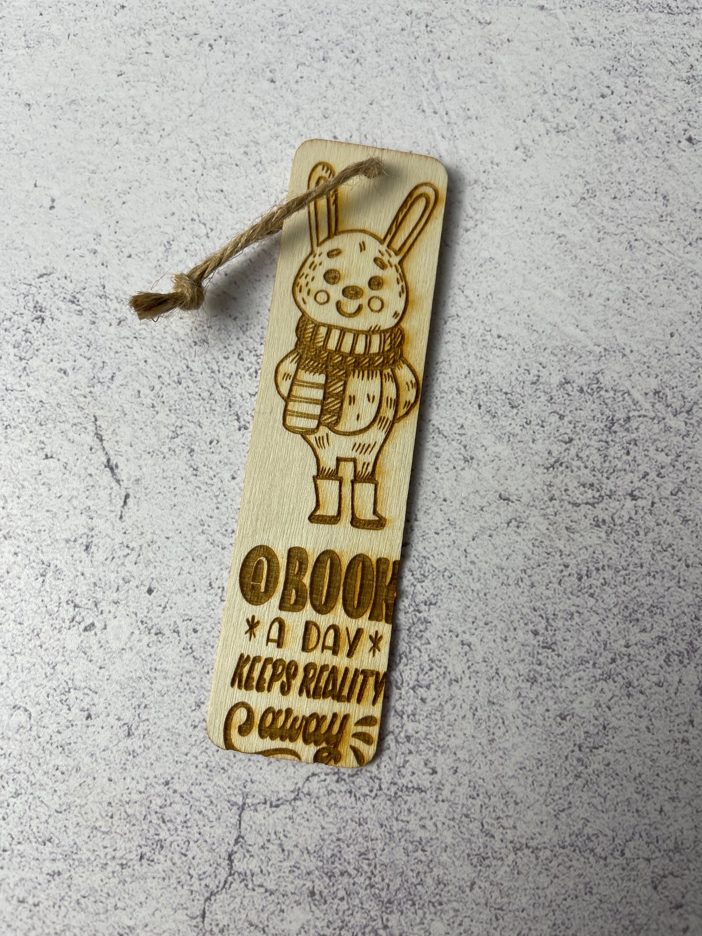 Wooden bookmarks