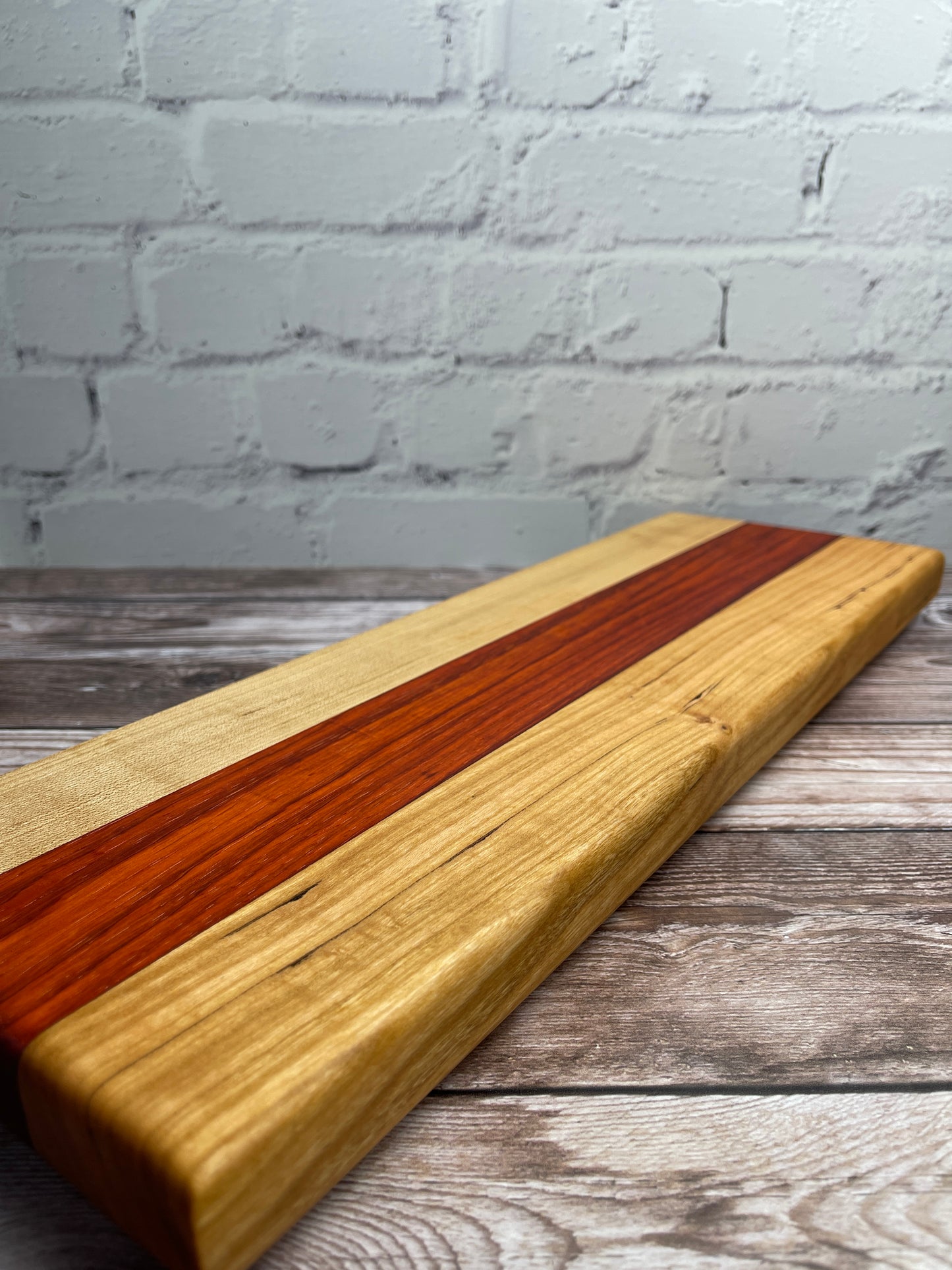 Bar board - cherry, padouk, maple