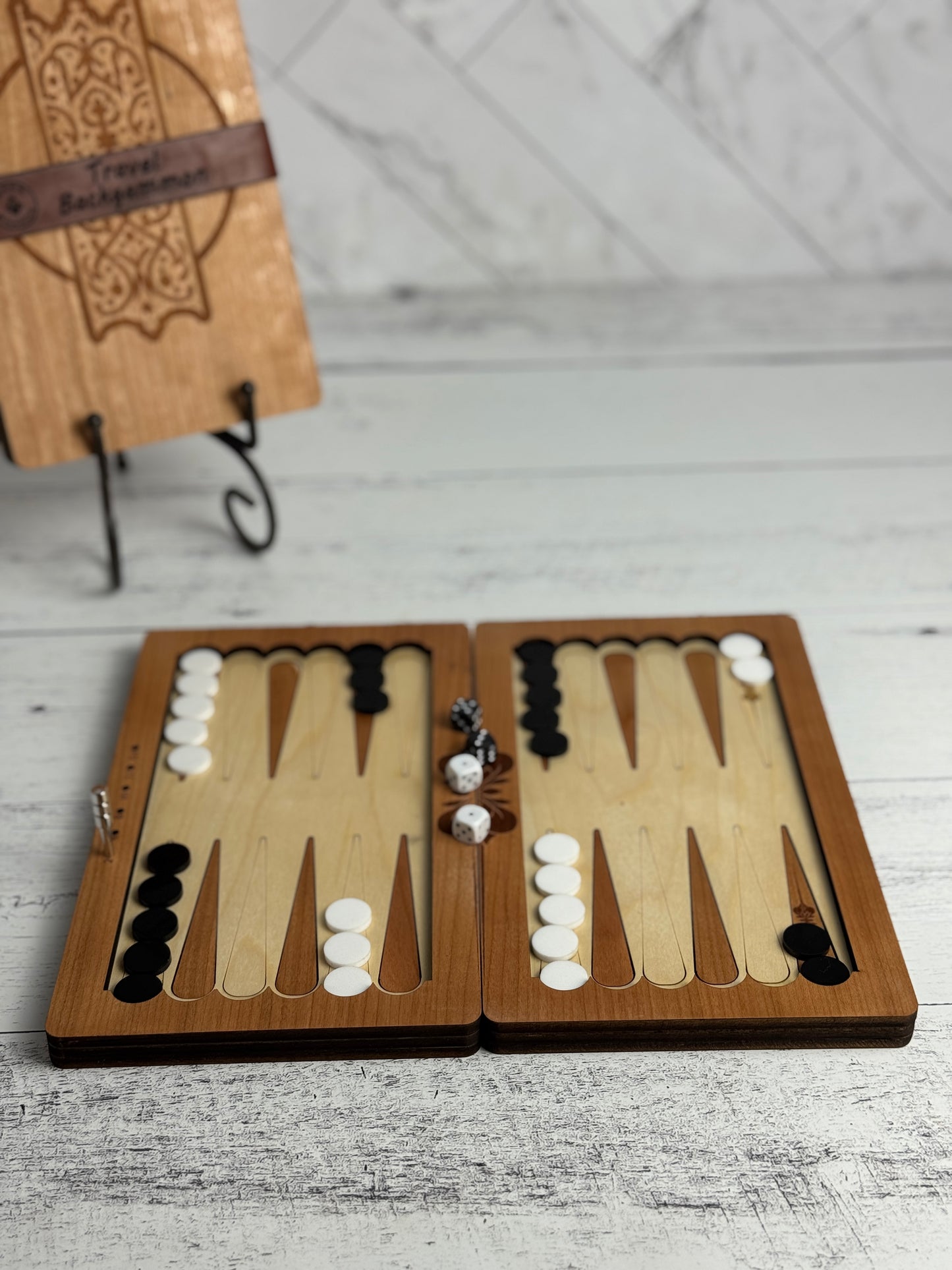 Travel Backgammon - Decorative Cover
