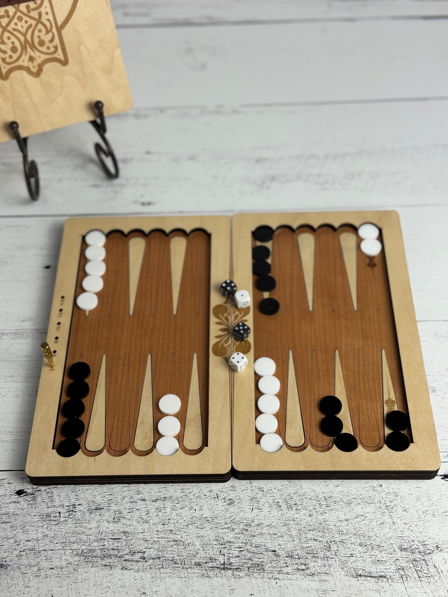 Travel Backgammon - Decorative Cover
